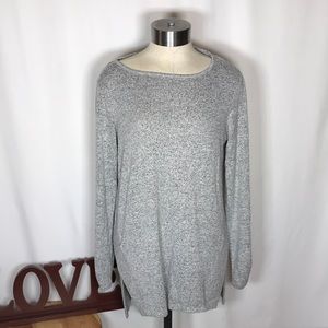 Long sleeve grey medium sweater